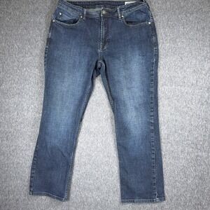 Buffalo David Bitton Jeans Jackson - X Straight Stretch Mens 36 x 30 Dark Wash